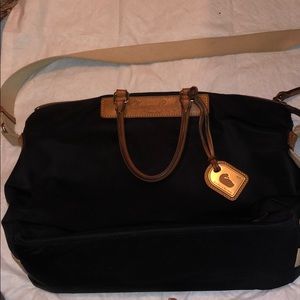 Dooney & Bourke canvas shoulder bag.